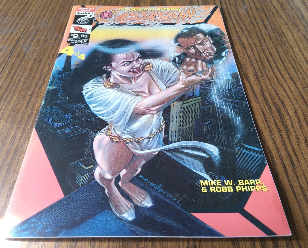 13: Assassin Comics Module #4 1990 TSR